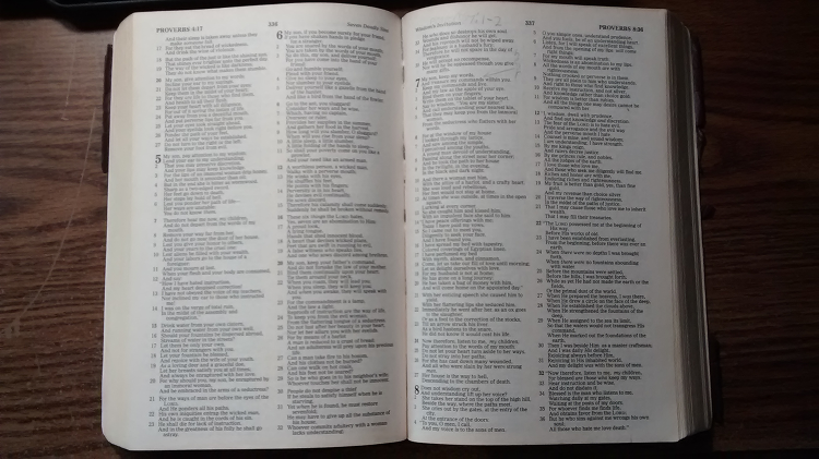 My first Bible